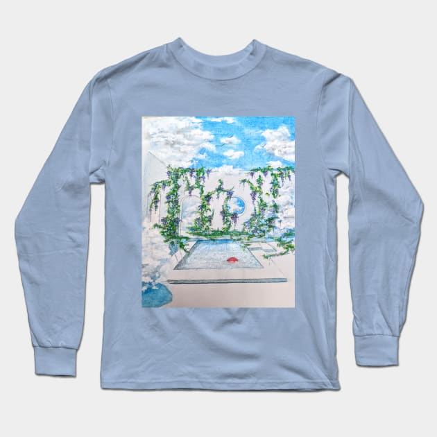 Cool Serenity Long Sleeve T-Shirt by Aday